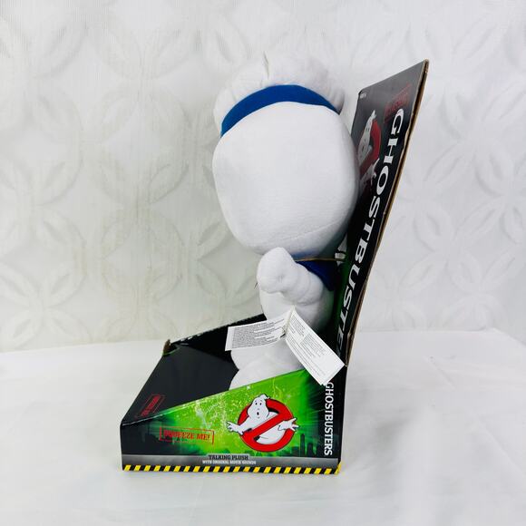 Stay Puft Marshmallow Man Classic Ghostbusters Talking Plush Underground Happy - Picture 2 of 6